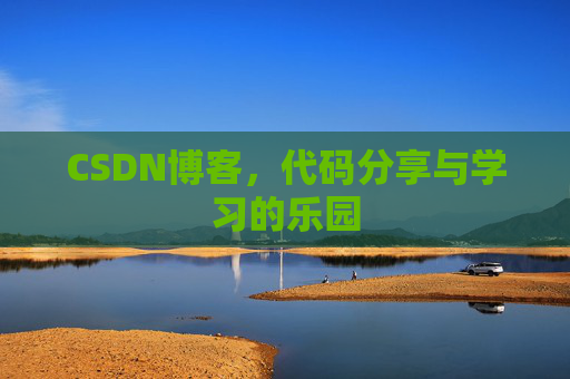 CSDN博客，代码分享与学习的乐园